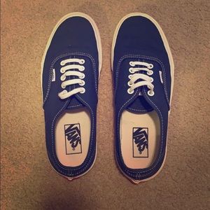 Navy Blue Vans